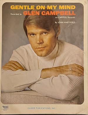 Gentle On My Mind Sheet Music Deluxe Edition Glen Campbell