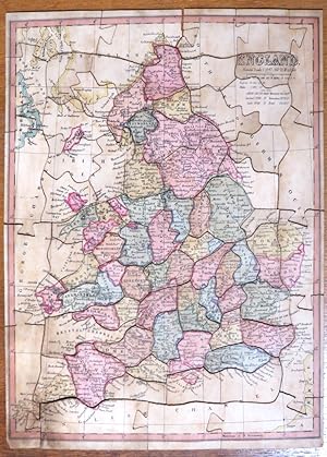 New Dissected Map of England [and Wales]