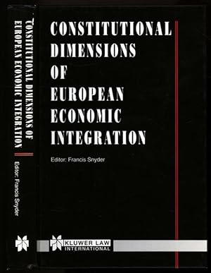 Constitutional Dimensions of European Economic Integration