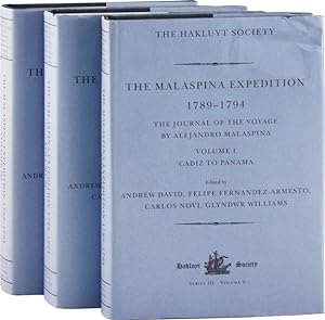 The Malaspina Expedition 1789-1794. Volume I. Cadiz to Panama. Volume II. Panama to the Phillipin...