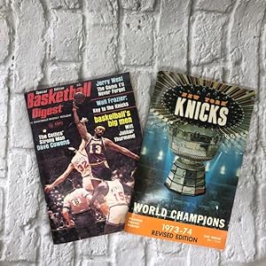 New York Knicks Yearbook 1973-74 & Basketball Digest: Special Edition (Lot of 2 Magazines)