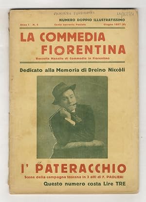 I' pateracchio. Scene della campagna toscana in 3 atti di F. Paolieri. [In:] La commedia fiorenti...