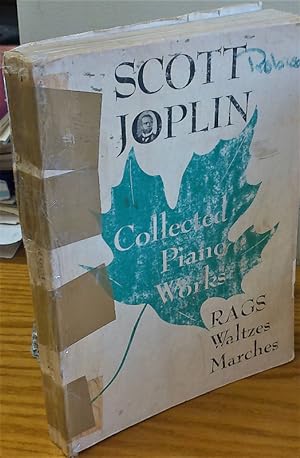 SCOTT JOPLIN COLLECTED PIANO WORKS, Rags, Waltzes, Marches, edited by Vera Brodsky Lawrence. Edit...