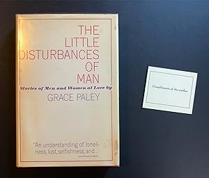 The Little Disturbances of Man - with Compliments of the Author slip