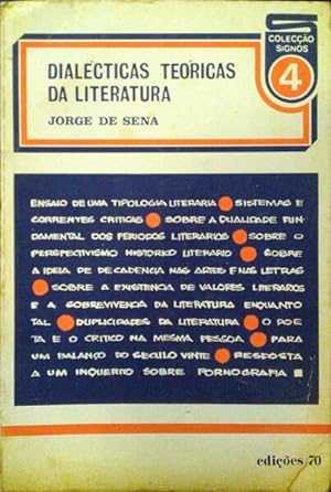 DIALÉCTICAS TEÓRICAS DA LITERATURA.