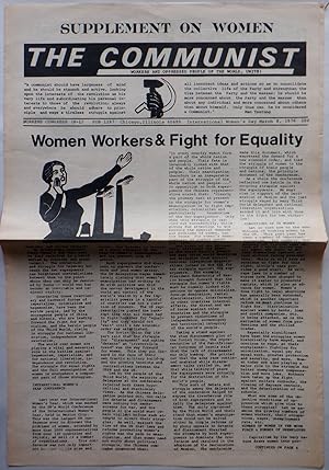 The Communist. March 8, 1976. Supplement on Women