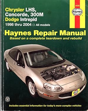 Chrysler Lhs, Concorde, 300M & Dodge Intrepid, 1998-2004, Repair Manual