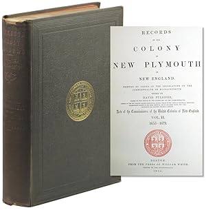 Records of the Colony of New Plymouth in New England Volume II 1653-1679: Acts of the Commissione...