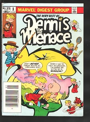 Very Best Of Dennis The Menace #1 1982-1st issue-Hank Ketchum cover art-Digest format-File copy-NM