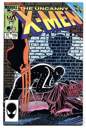 X-MEN #196 1985-MARVEL-HIGH GRADE comic book