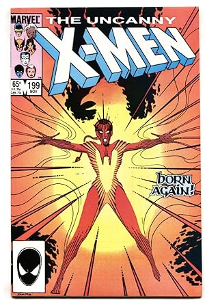 X-MEN #199 1985-MARVEL-comic book VF/NM