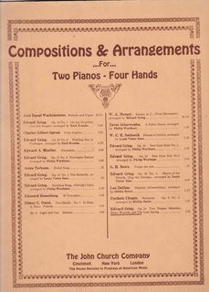 Op.34 Two Elegiac Melodies: Heart Wounds and The Last Spring (Compositions & Arrangements for Two...