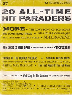 20 All-time Hit Paraders #57; C B flat Solos and Duets (Featuring Songs from Mary Poppins)