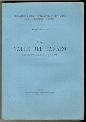 La valle del Tanaro. Saggio di corologia storica