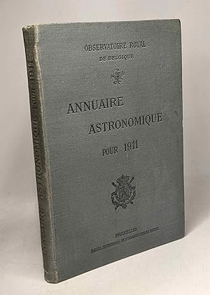 Annuaire astronomique de l'observatoire royal de Belgique - 1911
