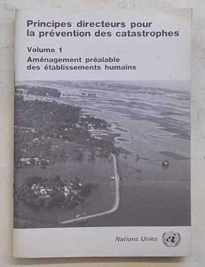 Principes directeurs pour la prévention des catastrophes.