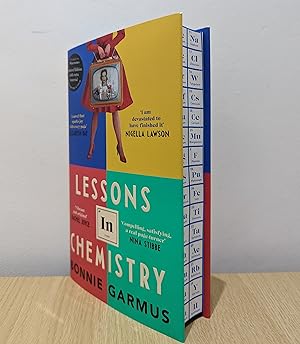 Lessons in Chemistry (Signed Stamped True First Edition with stencilled edges and extra scene)