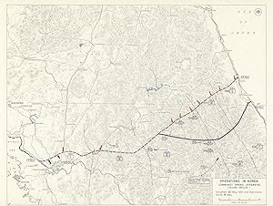 Operations in Korea - Communist Spring Offensive (Second Impulse ) - Situation 20 May 1951 and Op...