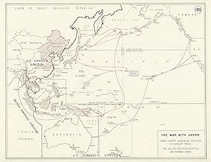 The War with Japan - Area Under Japanese Control (6 August 1942) - The Allied Reorganization (30 ...