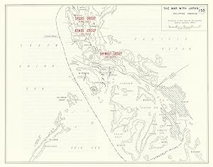 The War with Japan - Philippine Campaign - Situation in the Central Philippines (Early January 1945)