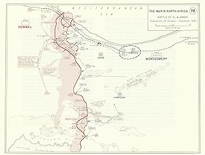 The War in North Africa - Battle of El Alamein - Operations, 23 October-1 November 1942