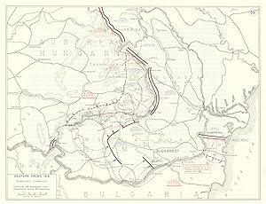Eastern Front, 1916 - Rumanian Campaign - Situation 26 November and - Operations Since 18 September