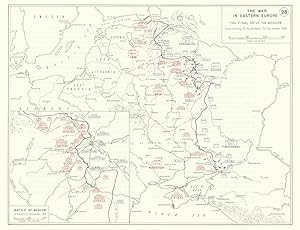 The War in Eastern Europe - The Final Drive on Moscow Operations, 15 November-5 December 1941 // ...