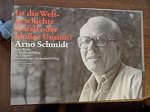 Ist die Weltgeschichte Zufall oder bloßer Unsinn? Arno Schmidt Suhrkamp. Kunstdruckfoto. Poster.