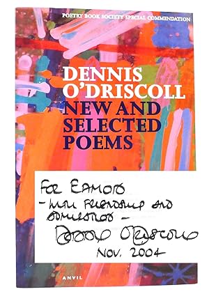 NEW AND SELECTED POEMS Signed