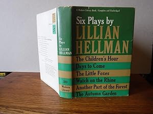 Six Plays by Lillian Hellman