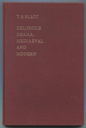Religious Drama: Mediaeval and Modern