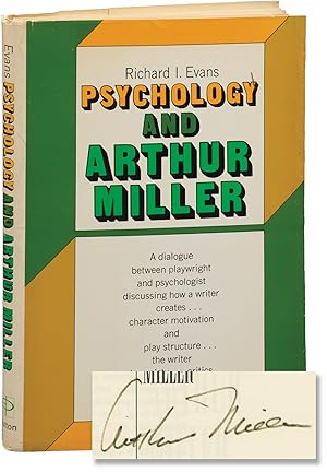 Psychology and Arthur Miller (Review Copy, signed by Arthur Miller)