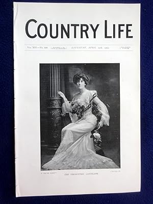 Country Life. No 329, 25th April 1903, Croome Court Worcestershire Seat of the Earl of Coventry. ...