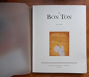 Le Bon Ton 1910-1950. Mode, Theater und Gesellschaft. Originalzeichnungen von: Leon Bakst, George...