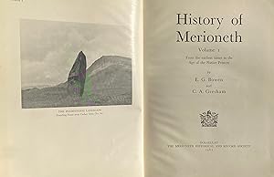 History of Merioneth, vol. 1