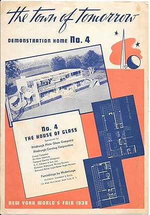 THE TOWN OF TOMORROW, DEMONSTRATION HOME NO. 4, THE HOUSE OF GLASS