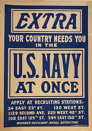 EXTRA Your Country Needs You In The U.S. Navy At Once