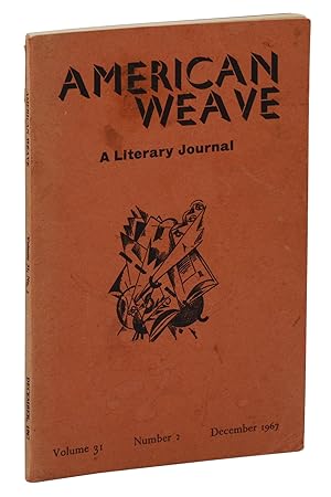"Alex" and three other poems in American Weave: A Literary Journal. Volume 31, Number 2, December...