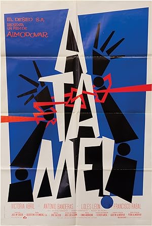 Tie Me Up Tie Me Down [Atame] (Original Spanish film poster)