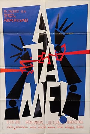 Tie Me Up Tie Me Down [Atame] (Original Spanish film poster)
