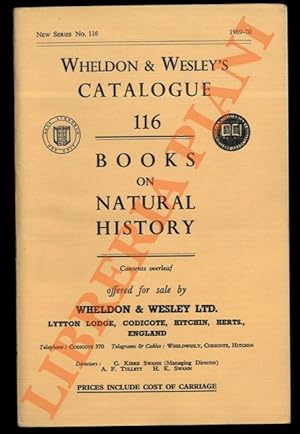 Books on Natural History + Publications and reprints.