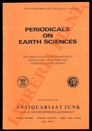 Natural history. Supplementary list, Reprint, ecc.