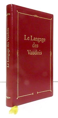 Le langage des Vaudois.