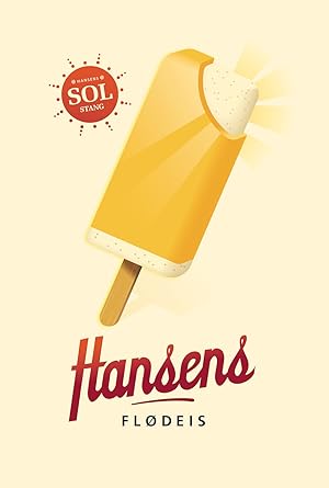 2014 Contemporary Danish Poster, Sol Stang Popsicle