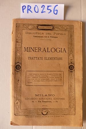 Mineralogia, trattato elementare