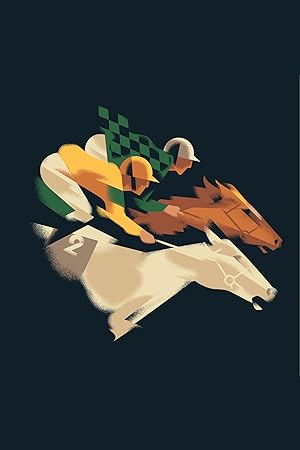 2017 Contemporary Danish Poster, Fitzdares Horse Race