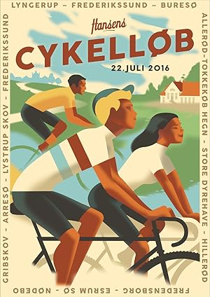 2016 Contemporary Danish Poster, Cykellob