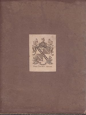 Armorial Bookplate of John Thomas Mayne