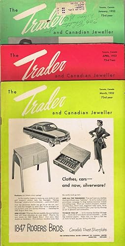 [Rolex, Ronson] The Trader & Canadian Jeweller - Jan. March, April 1952