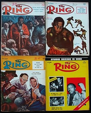 The Ring. World's Foremost Boxing Magazine: (four issues) January, March, April, September 1955
